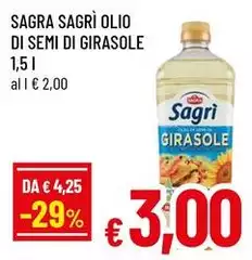 Sagra - Sagrì Olio Di Semi Di Girasole