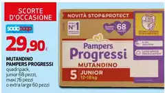 Pampers - Mutandino Progressi