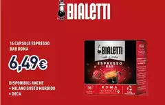 Bialetti - 16 Capsule Espresso Bar Roma