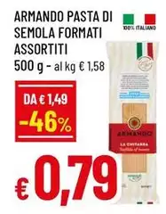 Grano armando - Pasta Di Semola Formati Assortiti