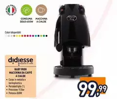 Didiesse - Baby Frog Macchina Da Caffè A Cialde