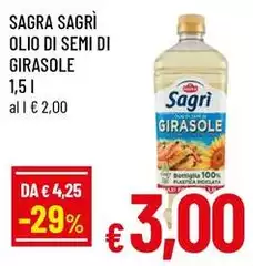 Sagra -  Sagrì Olio Di Semi Di Girasole