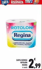 Regina - Carta Igienica Rotoloni