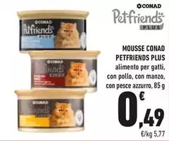 Conad - Petfriends Plus Mousse 
