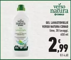 Conad - Gel Lavastoviglie Verso Natura