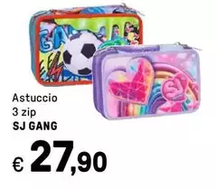 SJ Gang - Astuccio 3 Zip