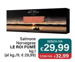 Le roi fumèe - Salmone Norvegese