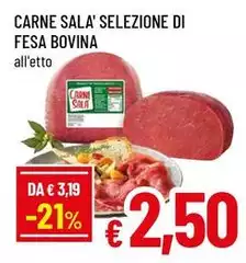 Selezione Di Fesa Bovina