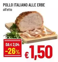 Pollo Italiano Alle Erbe