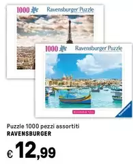 Ravensburger - Puzzle 1000 Pezzi Assortiti