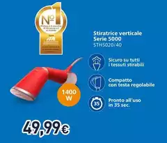 Philips - Stiratrice Verticale Serie 5000 TH5020/40