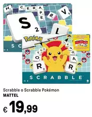 Mattel - Scrabble O Scrabble Pokémon