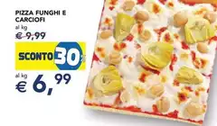 Pizza Funghi E Carciofi