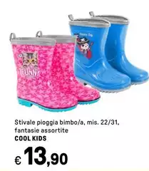 Bimbo - Stivale Pioggia /A, Mis. 22/31, Fantasie Assortite