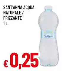 Sant'anna - Acqua Naturale/Frizzante