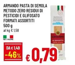 Grano armando - Pasta Di Semola
