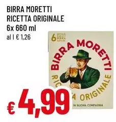 Moretti - Birra Ricetta Originale