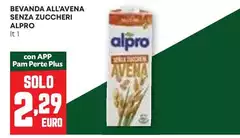 Alpro - Bevanda All'Avena Senza Zuccheri