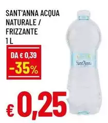 Sant'anna - Acqua Naturale/Frizzante