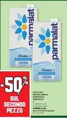 Parmalat - Latte UHT Parzialmente Scremato