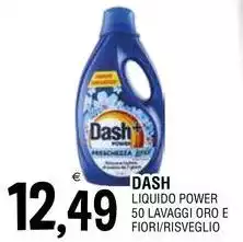 Dash - Liquido Power 50 Lavaggi Oro E Fiori/Risveglio
