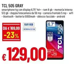 TCL - 505 Gray