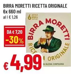 Moretti - Birra Ricetta Originale