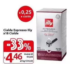 Espresso - Cialde  Illy X18 Cialde
