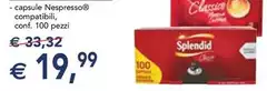 Nespresso - Capsule Compatibili, Conf. 100 Pezzi