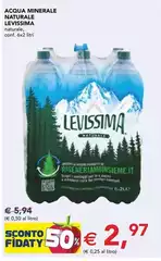 Levissima - Acqua Minerale Naturale