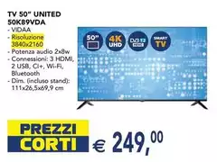 United - Tv 50" 50K89VDA