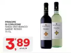 Principe - Giada Vino Bianco/narke Rosso