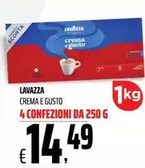 Lavazza - Crema E Gusto 4 Confezioni