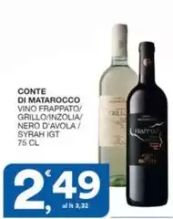 Conte di matàrocco - Vino Frappato