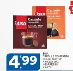 Sisa - Capsule Compatibili Dolce Gusto
