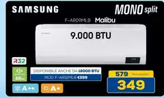 Samsung - F-AR09MLH MALIBIL 9000 BT UHF congelador Nero