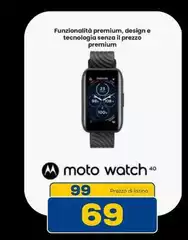 Motorola - Moto Watch 40