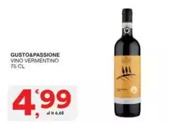Gusto & passione - Vino Vermentino