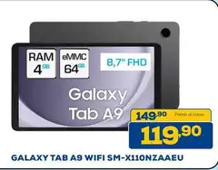 Samsung - Galaxy Tab A9 Wifi Sm-x110nzaaeu