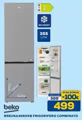 Beko - B5EUNA406HXB Frigorifero Combinato