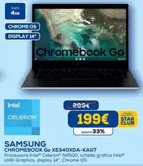 Samsung - Chromebook Go XE340XDA-KA11T