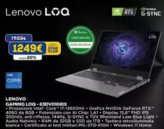 Lenovo - Gaming Loq-83dv0108ix