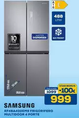 Samsung - RF48A400EM9 Frigorifero MultiDOR 4 Porte Standard laser 2 In 1