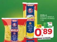 Divella - Pasta Di Semola Formati Normali