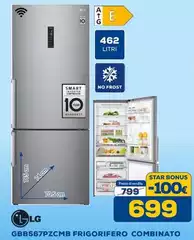 LG - GBB567PZCMB Frigorifero Combinato