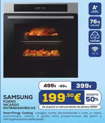 Samsung - Forno Incasso NV7B4040VBS/US 