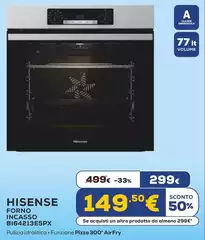Hisense - Forno Incasso BI64213E5PX 
