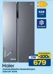 Haier - Hsr3918enpg Frigorifero Side By Side