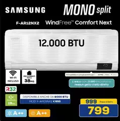 Samsung - F-AR12NX2 WDADFREETM Comfort Next