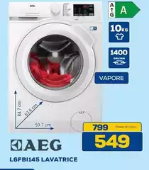 Aeg - L6fb1145 Lavatrice
